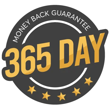 365 day money back guarantee